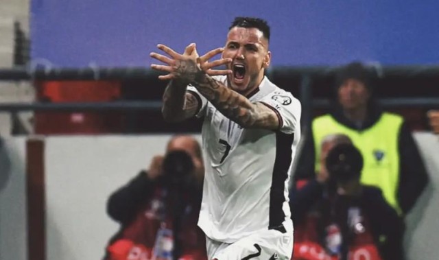 外媒：阿尔巴尼亚国脚马纳伊同意加盟浙江队，年薪超400万欧